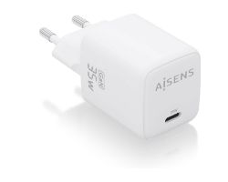 Cargador Pared AISENS GaN 35W USB-C (ASCH-35W1P016-W)