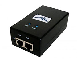 Inyector PoE Ubiquiti 24VDC 0.5A Negro (POE-24-12W)