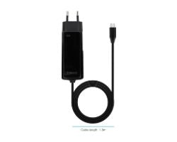 Cargador TooQ USB-C PD 45W Negro (TQLC-USBCGAN45PD-C)