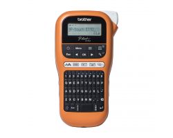 Rotuladora Térmica BROTHER Negra/Naranja (PT-E110VP)