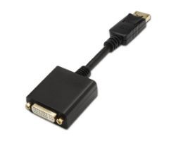 Cable AISENS DP/M a DVI/H 15cm Negro (A125-0133)