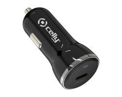 Cargador Coche CELLY 20W 1xUSB-A 2.0 Negro (RTGCC20WBK)