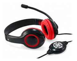 Auric+Micro CONCEPTRONIC USB Negro/Rojo (CCHATSTAR2U2R)