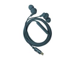Auriculares CELLY Earphones USB-C Azul (UP1600TYPECBL)