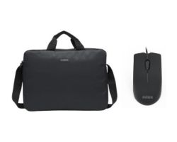 Maletín+Ratón NILOX 15.6" USB 1000dpi Negro (NXBM001)