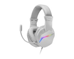 Auric+Micro Mars Gaming FRGB 3.5mm USB Blancos (MH122W)