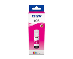 Tinta Epson EcoTank 106 Magenta 70ml (C13T00R340)