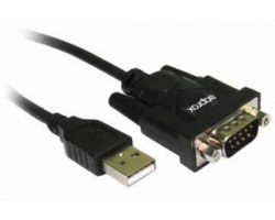 Cable Approx USB-A/M a DB-9/M 75cm Negro (APPC27)