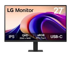 Monitor LG 27" IPS QHD 100Hz USB-C HDMI (27U631A-B)