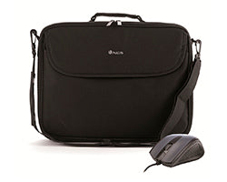 Maletín+Ratón NGS Monray 16" Negro (BUREAUKIT)