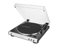Tocadiscos Audio-Technica BT Negro (AT-LP60XBTWH)