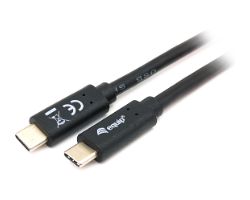 Cable EQUIP USB-C/M a USB-C/M 2m Negro (128347)