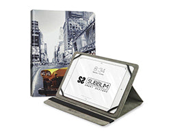 Funda SUBBLIM Trendy NY Taxi 10.1"-11" (SUB-CUT-4TC007)
