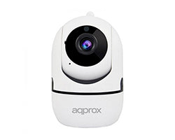 Cámara IP Approx H264 WiFi 1080p Blanca (APPIP360HDPRO)