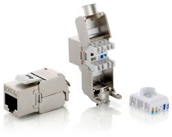 Conector EQUIP RJ45/H Cat.6a Kit 8 Metálico (EQ767221)