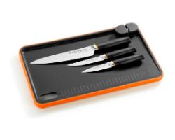 Cuchillo Bra Efficient Pack 3 con Tabla (A198021)