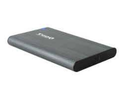 Caja TooQ SSD/HDD 2.5" SATA USB 3.0 Gris (TQE-2503G)