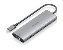 Docking Station Aisens 8en1 Usb-C (ASUC-8P033-GR)