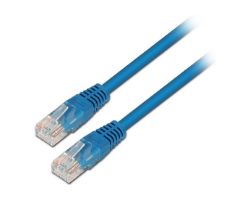 Cable AISENS RJ45 Cat5e UTP AWG24 0.5m Azul (A133-0190)