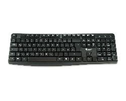 Teclado EQUIP 105 Teclas USB Negro (EQ245211)