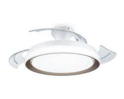 Ventilador Techo Philips + Plafón Blanco (929004081801)