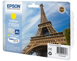 Tinta Epson XL T7024 Amarillo 21.3ml (C13T70244010)
