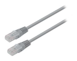 Cable AISENS RJ45 Cat.6 UTP AWG24 10m Gris (A135-0271)