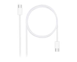 Nanocable USB-C/M-USB-C/M 60W 1m Blanco (10.01.6001-CO)