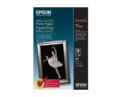 Papel Epson Ultra Glossy A4 15 Hojas (C13S041927)
