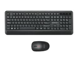 Teclado+Ratón Unyka Combo UK39 Wireless Negro (UK50547)