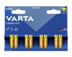 Pilas Varta Longlife AAA Blister 8 (4103101418)