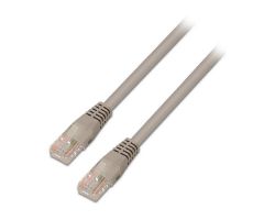 Cable AISENS RJ45 Cat.5e U/UTP 30cm Gris (A133-0175)