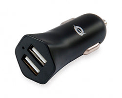 Cargador Coche CONCEPTRONIC 2Usb-A 12W (CARDEN03B)