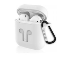 Funda Devia Airpods V1/V2 Silicona Blanca (DSTNAWW)