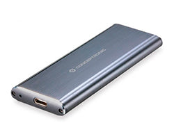 Caja CONCEPTRONIC SSD M.2/SATA USB-C 3.1 Gris (HDE01G)