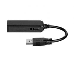 Adaptador de Red D-Link USB 3.0 a RJ45 Negro (DUB-1312)