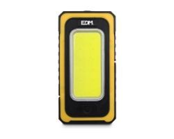 Linterna EDM LED Solar 750L 10W Gancho e Imán (36126)
