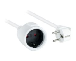 Nanocable Schuko H-Schuko M 5m Blanco (10.22.0605-WH)