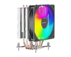 Ventilador UNYKA UNYCOOL H40 ARGB 90mm Gris (UK324101)