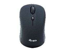 Ratón EQUIP Life Óptico RF 1600dpi Negro (EQ245108)