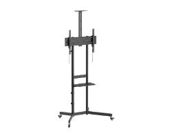 Soporte Suelo EQUIP 37"-70" con Ruedas Negro