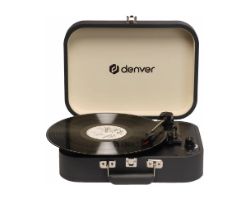 Tocadiscos DENVER Tipo Maleta USB/3.5mm/AUX(VPL-130DGR)