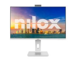 Monitor NILOX 27" FHD HDMI WebCam Blanco (NXM27RWEB02W)