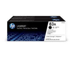 Toner HP LaserJet 83AD Negro 3000 pág Pack 2 (CF283AD)