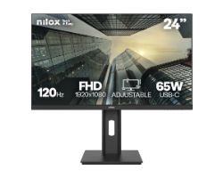 Monitor NILOX 24" FHD 120Hz Negro (NXM24REG12065)