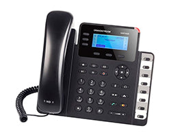 Teléfono IP GrandStream 3 Líneas Negro/Gris (GXP1630)