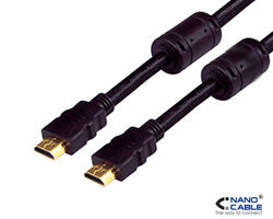 Nanocable HDMI A/M a HDMI A/M 10m Negro (10.15.1810)