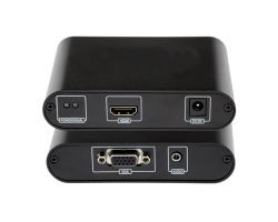 Conversor Nanocable VGA a HDMI/3.5mm 1m (10.16.2101-BK)