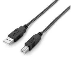 Cable EQUIP USB-A/M a USB-B/M 1.8m Negro (EQ128860)