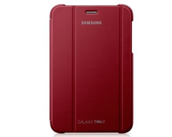 Funda Samsung 7" Cuero Folio Tab 2 Roja(EFC-1G5SRECSTD)